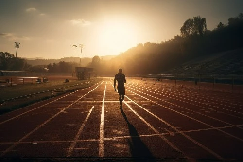 Man running